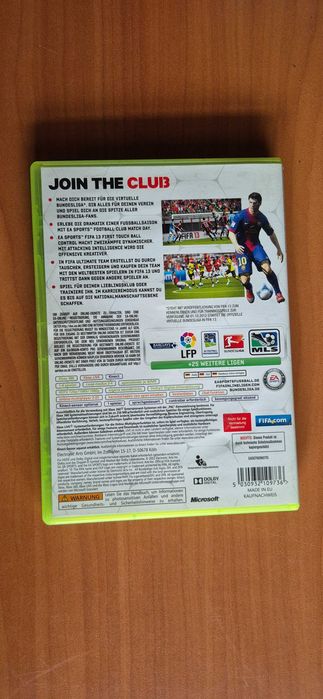 FIFA 13 | Xbox 360 | Stan Płyty: 5- | Legendarny Messi na okładce!