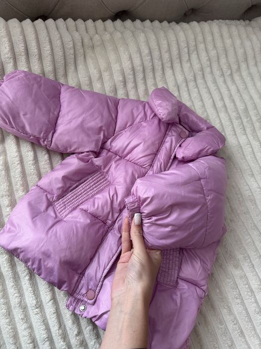 Zara фіолетова куртка 98 розмір