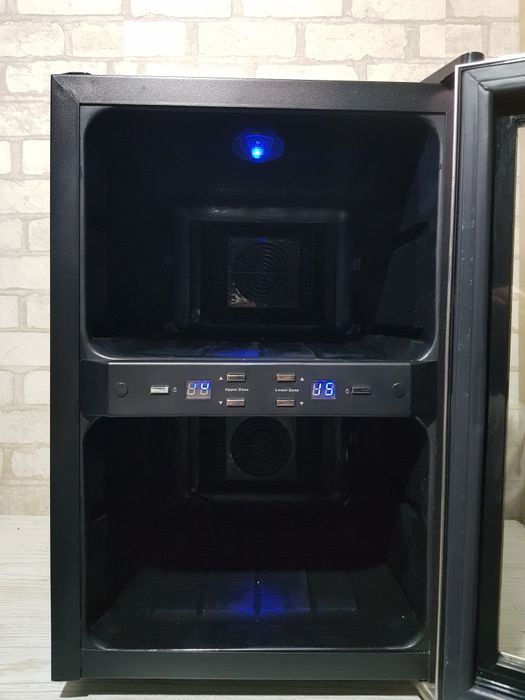 Винний/холодильник/шафа CASO WineDuett 12 б/у з Німеччини+3