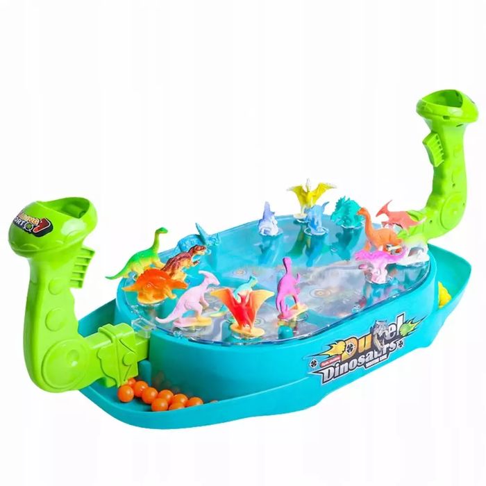 Gra zręcznościowa piłkozaury. Leantoys