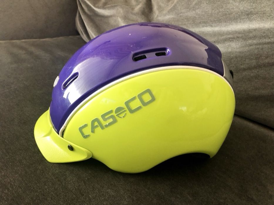 Kask narciarski Casco S   50-56cm, dziecięcy