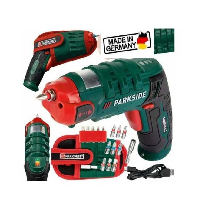 Акумуляторна отвертка GERMAN PARKSIDE Rapidfir 2.2/шуруповерт/викрутка