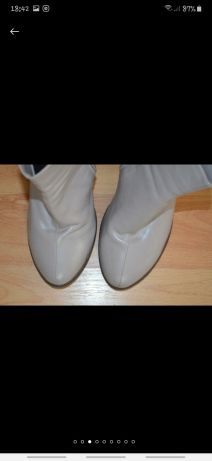 Обалденные итальянские кожаные ботильоны ботинки