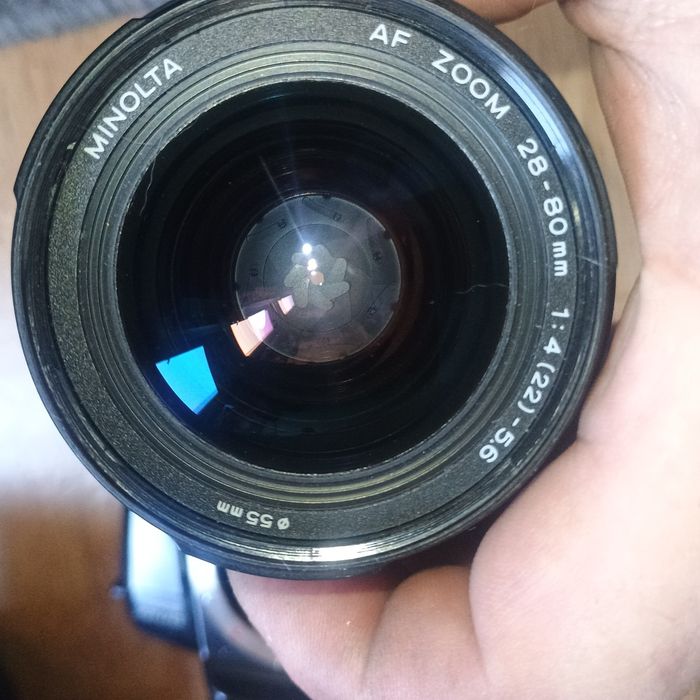Minolta dynax 5000i + obiektyw Minolta af  28-80