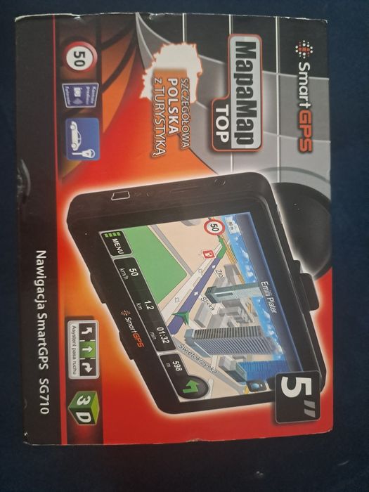 Nawigacja SmartGPS SG710 MapaMap TOP