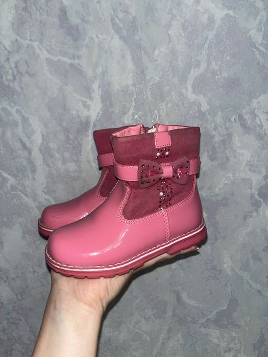 Чоботи на дівчинку 26 р Clibee