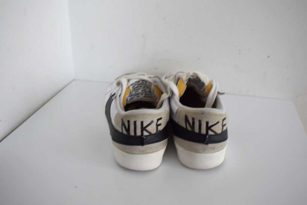 Sneakersy Nike Blazer Low '77 Jumbo męskie buty białe skórzane 45