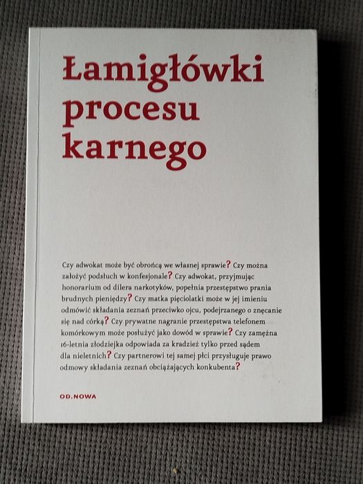 Książki naukowe z dziedziny prawa - 5szt.