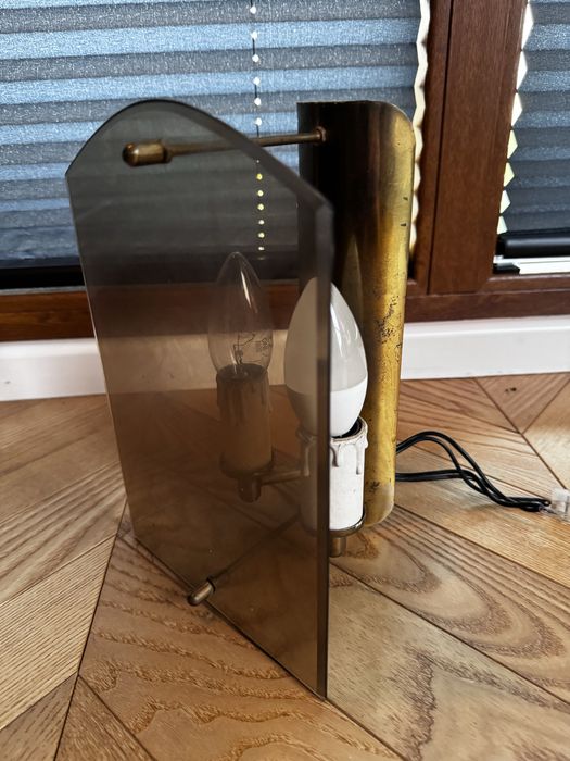 Kinkiet miedziany na 2 zarówki 20 zł