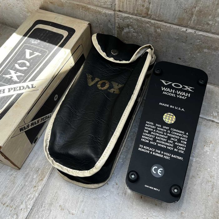 Vox Wah-Wah Pedal kaczka model V847 starsza wersja. Jak nowy