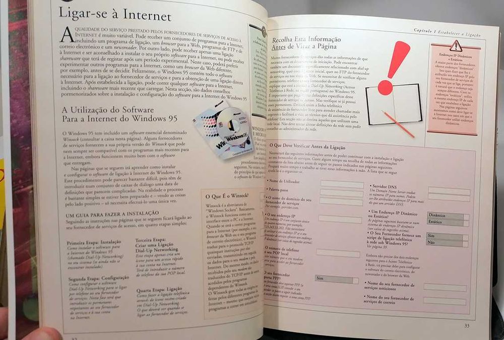 Internet - Como ligar-se & explorar a World Wide Web...