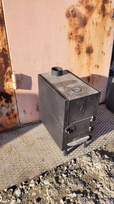 Буржуйка с теплообмеником