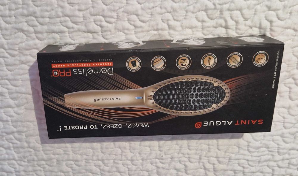 Nowa szczotka prostująca włosy