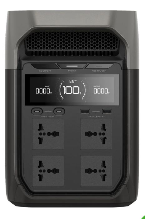 EcoFlow DELTA 3 1800W 1024Wh новая зарядная станция для дома котла