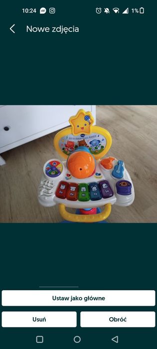Vtech wieża 3w1 nowe centrum muzyczne w języku angielskim