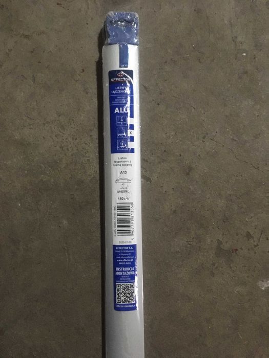 Nowa listwa łączeniowa A13 długość 180 cm szerokość 40 mm