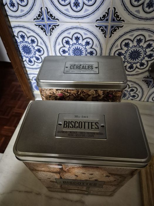 Caixas de arrumação cozinha