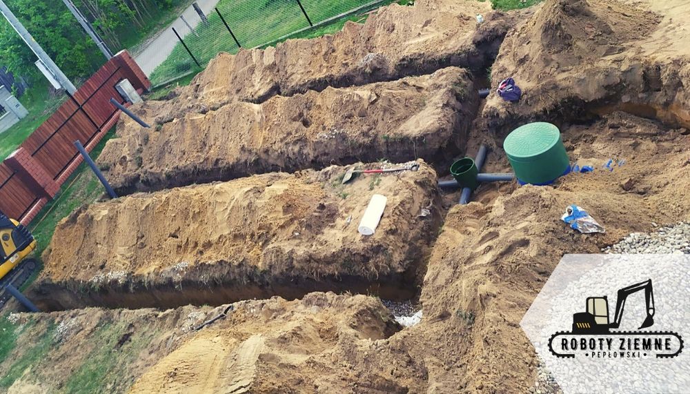 Roboty Ziemne Usługi Koparko Ładowarką Minikoparką Rozbiórki Koparka