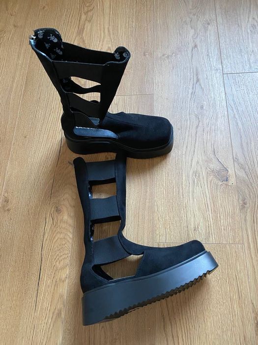 Ботинки с платформой lamoda GLOOMY DAYS ANKLE BOOTS