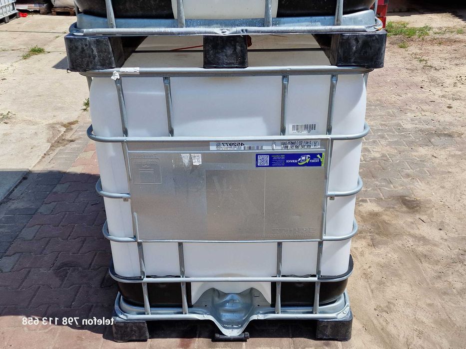 Rośliny Pojemnik Mauzer Zbiornik Kontener Woda Deszczówka Schutz 1000L