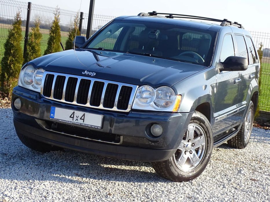 Jeep Grand Cherokee 3.0CRD 218KM Navi Hak3.5T Skóra  Tempomat ISOFIX 4WD PL Zamiana PL