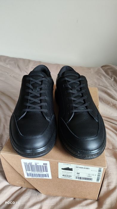 Ecco Move M czarne skórzane sneakersy rozm 44