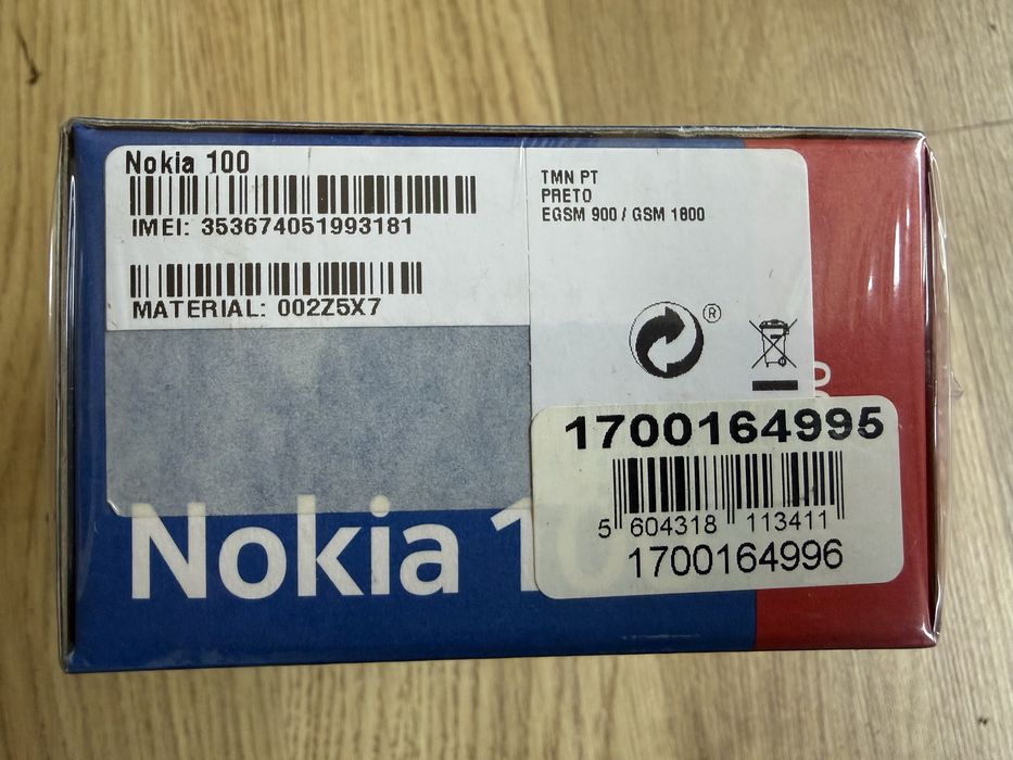 Nokia 100 MEO e UZO Novo por abrir