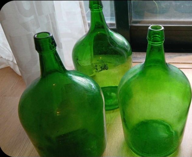 Garrafões Vidro-3 Cores