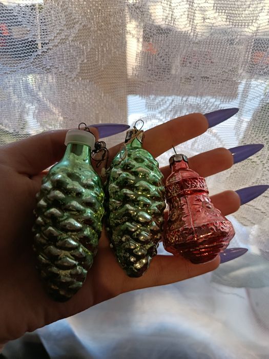 Игрушки на ёлку СССР. Старые ёлочные игрушки