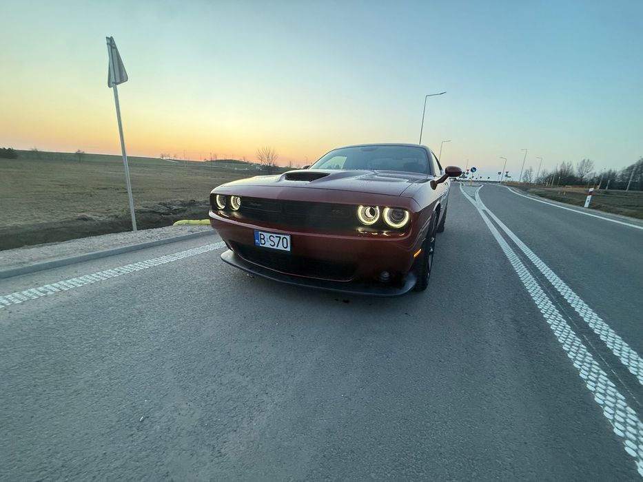 Dodge Challenger SRT 6.4 ScatPack 392. Niski przebieg. Super stan.