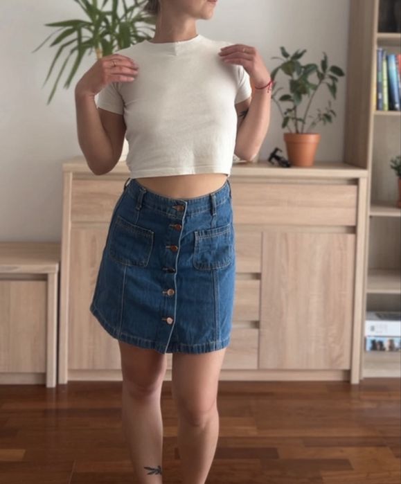 Spódniczka jeansowa H&M r.36