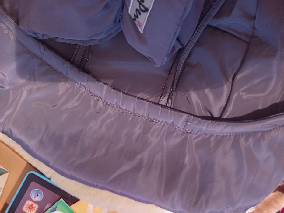 Зимовий конверт в коляску на овчині ДоРечі Trend Графітовий