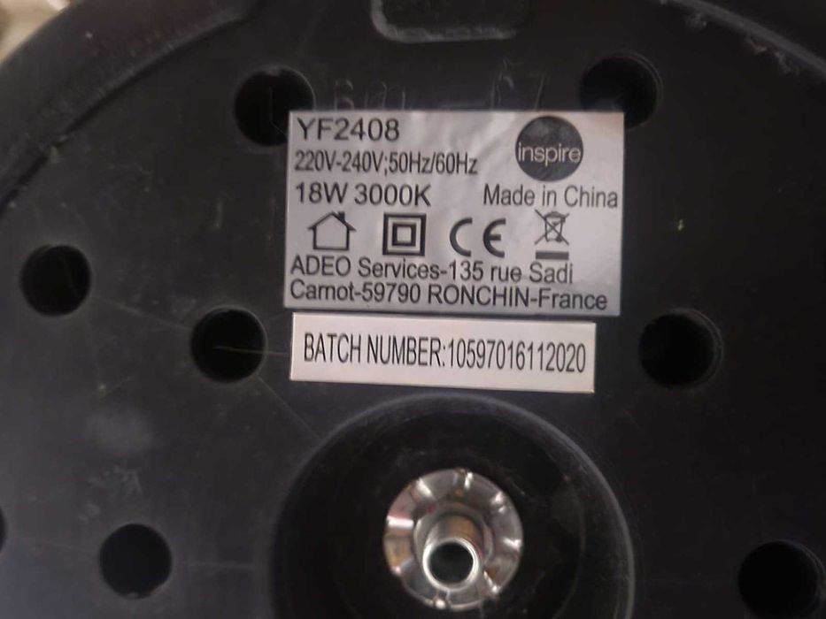 Lampa podłogowa, 18W, 3000K. Okazja cenowa