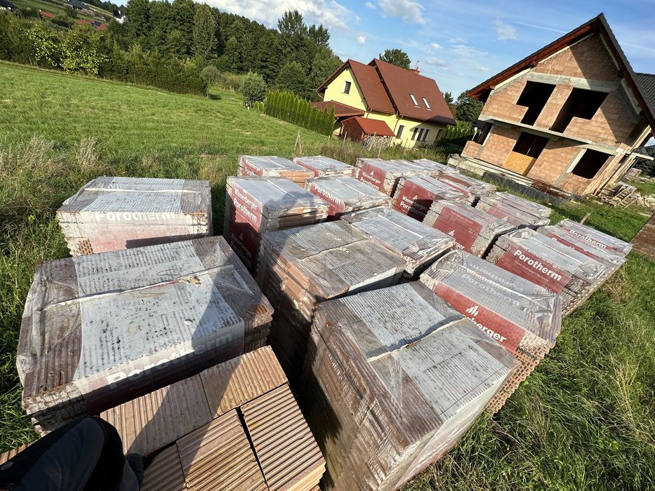 Pustak ceramiczny Porotherm 25 P+W Wienerberger klasa 15