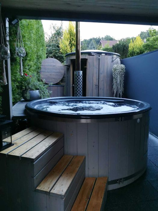 Sauna Ogrodowa 1,5x2 Samodzielny montaż BECZKA