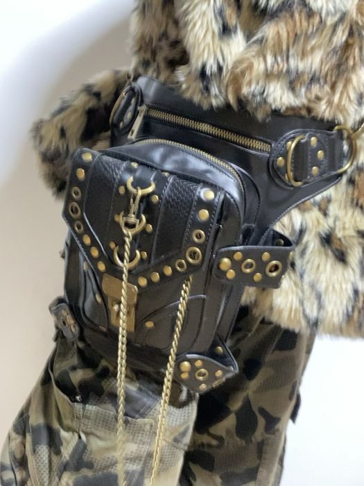 Сумка GGL (George Gina & Lucy) шкіряна опіум y2k sk8 сумка через плече