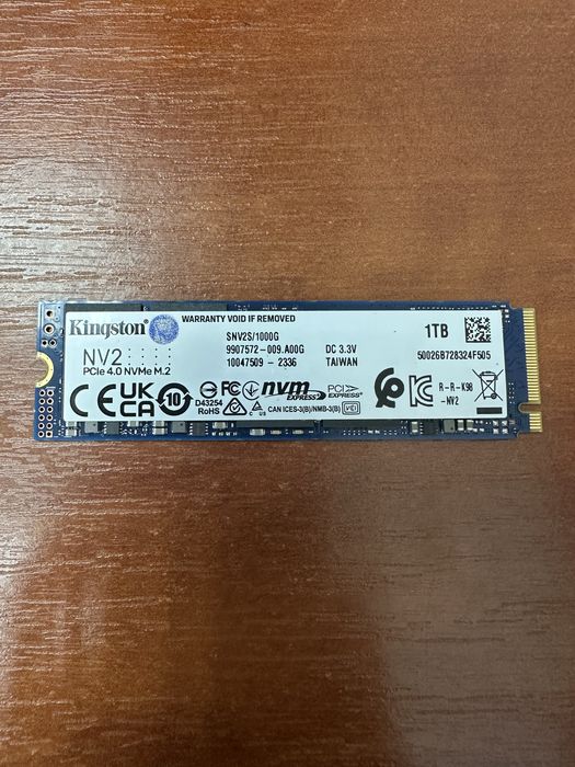ssd диск kingston nv2 - купить комплектующие для ПК - Цена на OLX.ua