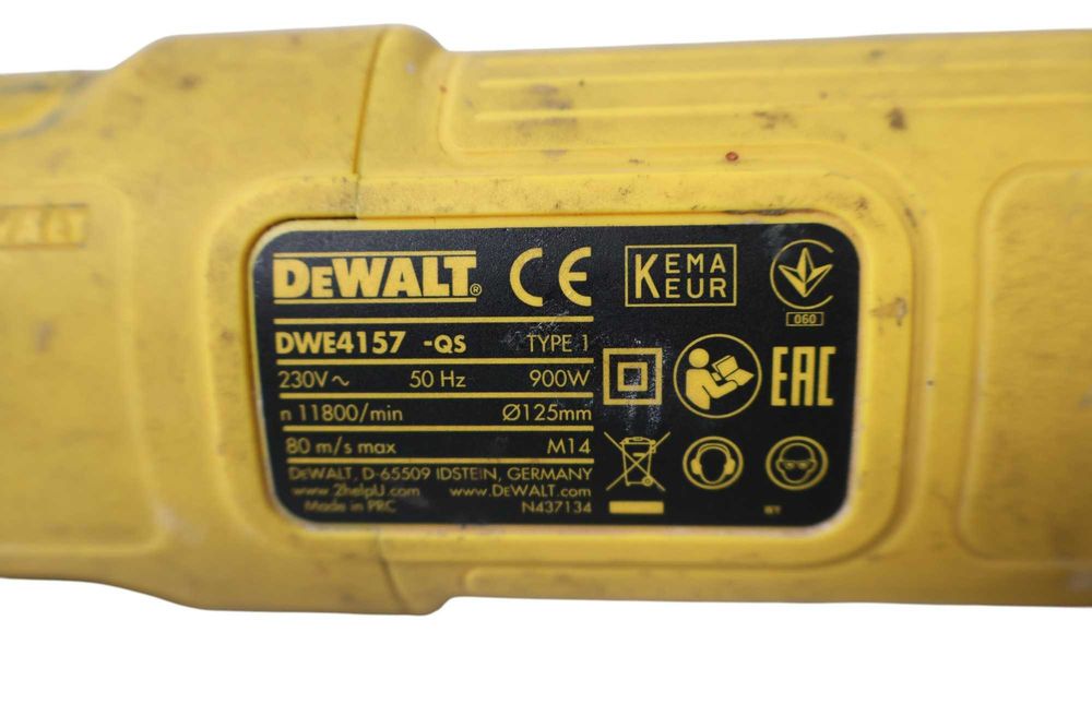 szlifierka kątowa DEWALT DWE4157
