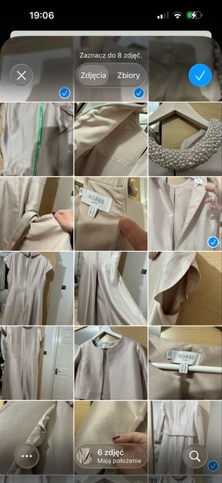 Hobbs. Sliczny zestaw sukienka i zakiecik.