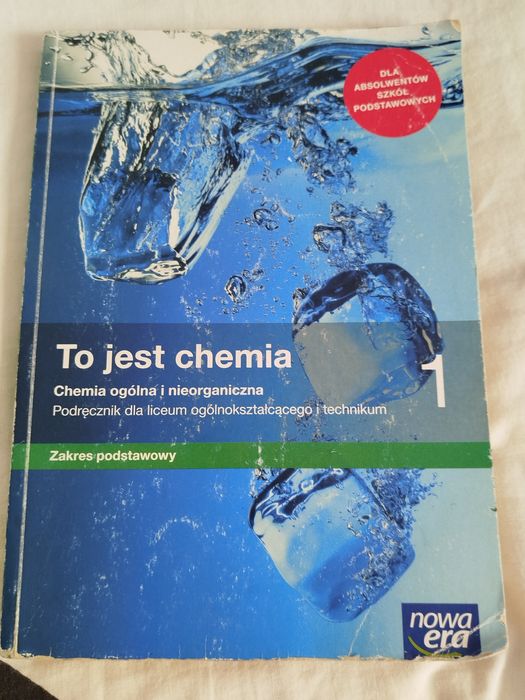 podręcznik do chemii "To jest chemia" klasa 2 zakres podstawowy