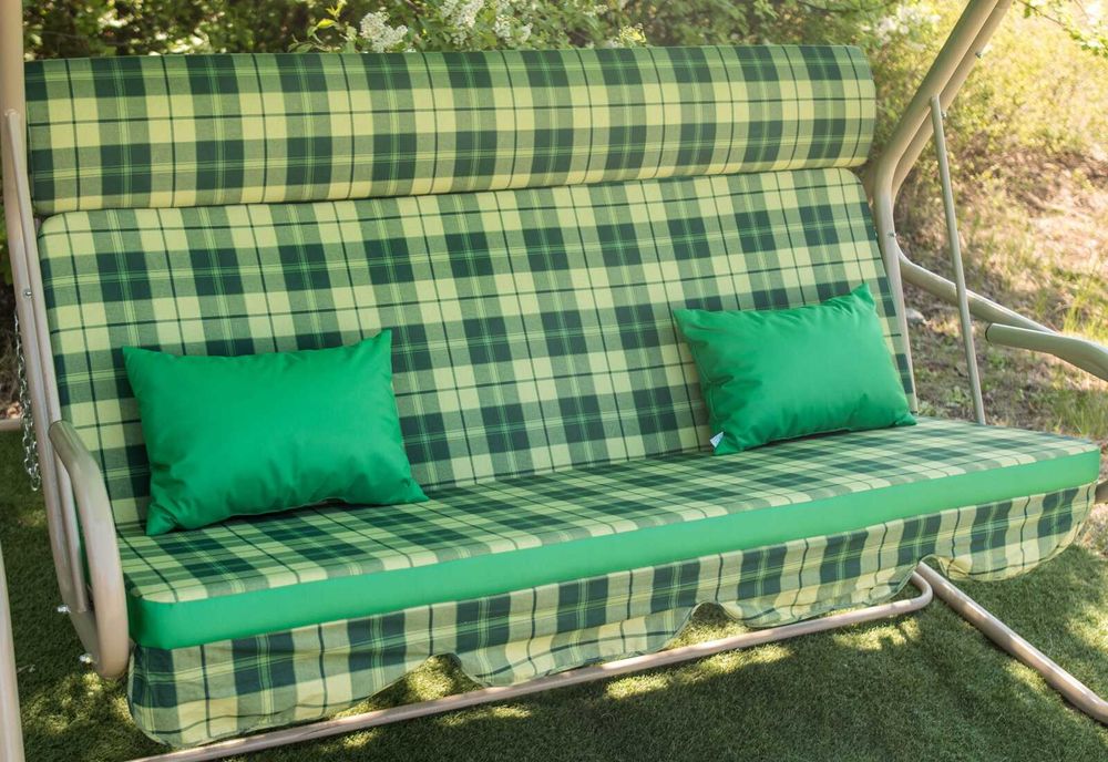 Акція! Качели Садовые- "Марсель". Металева Садова Гойдалка розкладна