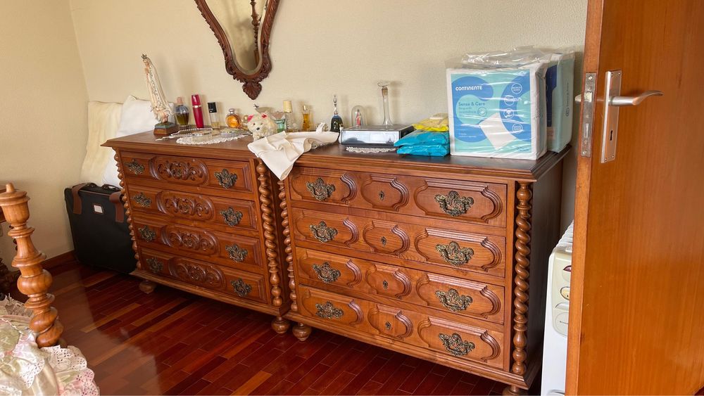 Móveis vintage estilo coloquial