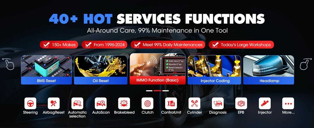 Autel MaxiPRO MP900-TS KIT Máquina Diagnostico OBD + TPMS (NOVO)