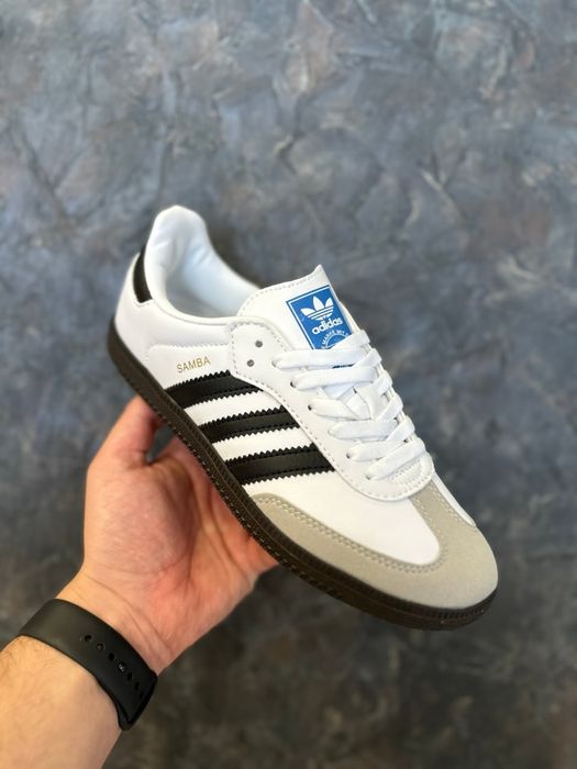 Adidas Samba White Black 37-45р адідас топ