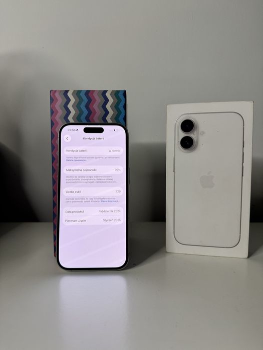 Iphone 16 wersja 128gb