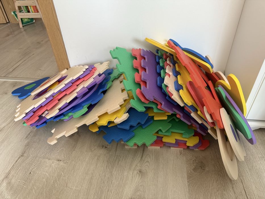 Tapete puzzle numérico