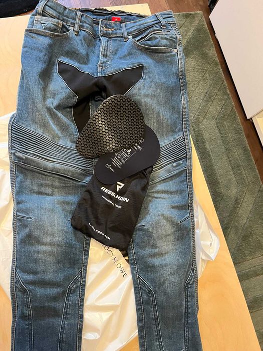 Spodnie motocyklowe Rebelhorn Eagel 3 Slim fit