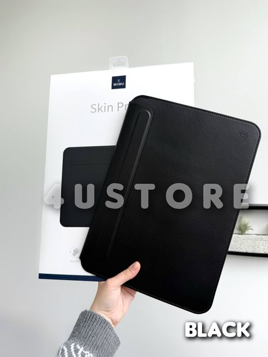 Чехол папка Wiwu на MacBook Air Pro 13" Чохол шкіряний з магнітом