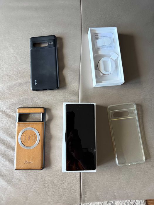 Google Pixel 7 Pro 100% sprawny 3 etui