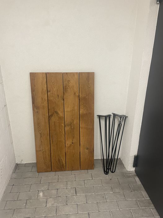 Biurko stół loft dębowe